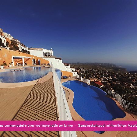 Panorama seaview apartment Cumbre del Sol Bagian luar foto